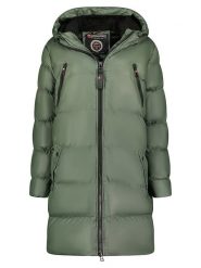 Geographical Norway Parka "Adrianna" w kolorze zielonym rozmiar: S. Zielone płaszcze Geographical Norway, s, bez wzorów, bez kaptura. Za 312.52 zł.