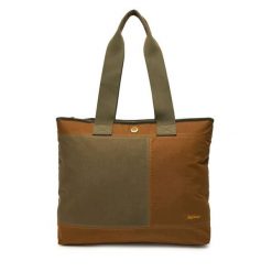 Torebka Barbour. Zielone shopper bag Barbour, bez wzorów, bez dodatków. Za 329.99 zł.