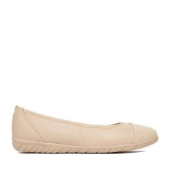 Baleriny Lasocki. Brązowe baleriny Lasocki, bez wzorów, bez obcasa, bez zapięcia. Za 169.99 zł.