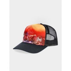 Czapka z daszkiem Buff x 8a.pl Trucker Cap - Tatry. Brązowe czapki z daszkiem Buff, bez wzorów, sportowe. Za 135.99 zł.
