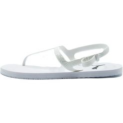 Sandały Puma Cozy, Biały, Kobiety. Białe sandały Puma, bez wzorów, bez obcasa, bez zapięcia. Za 47.90 zł.