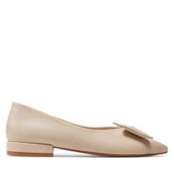 Baleriny Baldowski. Baleriny Baldowski, bez wzorów, bez obcasa, bez zapięcia. Za 379.99 zł.