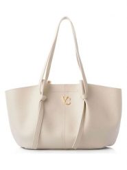 Vince Camuto Shopper bag "Foggia" w kolorze beżowym - 25 x 12 cm rozmiar: onesize. Brązowe shopper bag Vince Camuto, bez wzorów, z materiału, na ramię, bez dodatków. Za 104.99 zł.