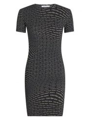 Calvin Klein Sukienka w kolorze czarnym rozmiar: M. Czarne sukienki Calvin Klein, m, bez wzorów, bez kołnierzyka, bez ramiączek, mini. Za 243.27 zł.