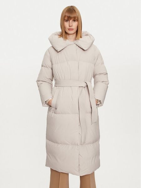 Hetregó Kurtka puchowa Valery 8N691 Beżowy Loose Fit. Brązowe kurtki HETREGO, bez wzorów, z puchu, bez kaptura. Za 1,989.00 zł.