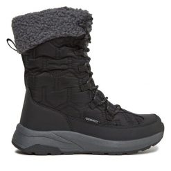 Śniegowce Whistler. Czarne śniegowce WHISTLER, bez wzorów, bez zapięcia. Za 449.99 zł.