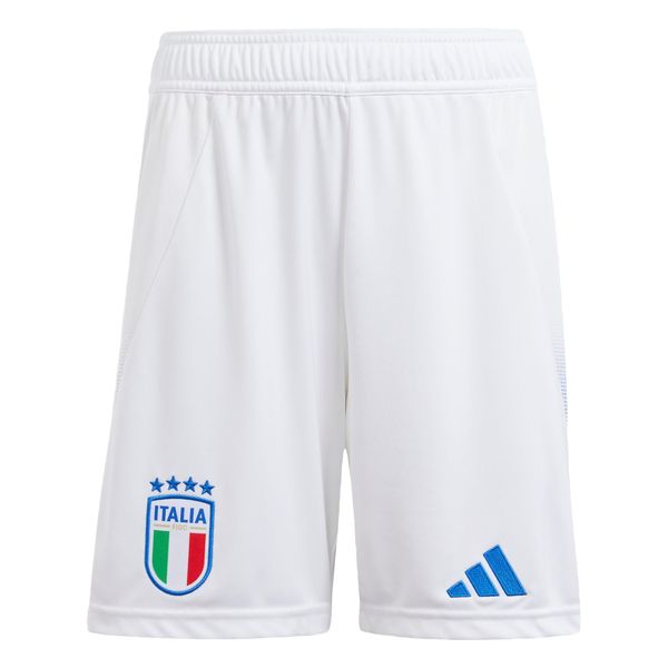 Szorty Italy 24 Home Kids. Białe szorty adidas, bez wzorów, z materiału, sportowe. W wyprzedaży za 156.00 zł.
