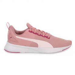 Buty do chodzenia damskie Puma 43 Flyer Runner Jr. Brązowe buty treningowe Puma, bez wzorów, z kauczuku, bez zapięcia, trekkingowe. Za 129.09 zł.