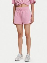 Nike Szorty sportowe Phoenix FD1409 Różowy Regular Fit. Czerwone szorty sportowe Nike, bez wzorów, z bawełny. Za 179.99 zł.