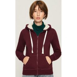 Bluza z puszystym kapturem - Bordowy. Bluzy marki DOMYOS. W wyprzedaży za 39.99 zł.