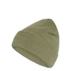 Czapka typu beanie Terrex Xploric Merino. Zielone czapki zimowe adidas, bez wzorów, z dzianiny, eleganckie. Za 199.00 zł.