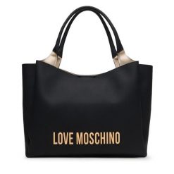 Torebka LOVE MOSCHINO. Czarne shopper bag Love Moschino, bez wzorów, bez dodatków. Za 1,049.00 zł.