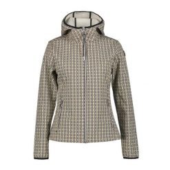 Damska kurtka softshell ocieplana polarowo Luhta ANNIKKALA. Szare kurtki Luhta, m, bez wzorów, z polaru, bez kaptura. Za 457.50 zł.