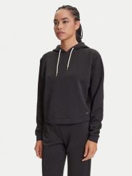 Guess Bluza V5YQ04 KBSL2 Czarny Regular Fit. Czarne bluzy Guess, s, z aplikacjami, z syntetyku, bez kaptura. Za 279.99 zł.