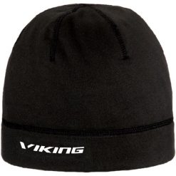 Czapka dla dorosłych VIKING Craig Multifunction. Czarne czapki zimowe Viking, bez wzorów, sportowe. Za 39.90 zł.