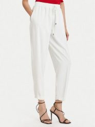 ACCESS FASHION Spodnie materiałowe 63-5101-183 Biały Regular Fit. Białe spodnie materiałowe ACCESS FASHION, bez wzorów, z materiału. Za 449.99 zł.