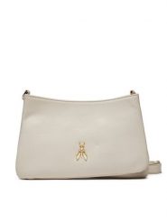 Patrizia Pepe Torebka 2B0101/L133-W338 Écru. Listonoszki Patrizia Pepe, bez wzorów, ze skóry, bez dodatków. Za 1,199.00 zł.