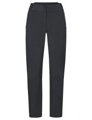 Spodnie damskie Skomer Pants III. Czarne spodnie narciarskie Vaude, bez wzorów, z elastanu, narciarskie. Za 429.00 zł.