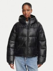 Kappa Kurtka zimowa Marlene 36226VW Czarny Comfort Fit. Czarne kurtki Kappa, na zimę, xs, bez wzorów, z syntetyku, bez kaptura. Za 349.99 zł.