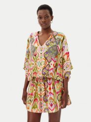 LOLA CASADEMUNT Sukienka letnia LS2516049 Kolorowy Regular Fit. Sukienki LOLA CASADEMUNT, xl, bez wzorów, z wiskozy, bez kołnierzyka, bez ramiączek. Za 359.99 zł.