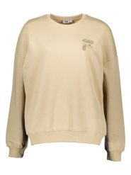 Fila Bluza w kolorze beżowym rozmiar: XS. Brązowe bluzy Fila, xs, bez wzorów, z bawełny, bez kaptura. Za 66.00 zł.