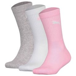 . Białe skarpetki sportowe Puma, bez wzorów, do biegania. Za 36.99 zł.