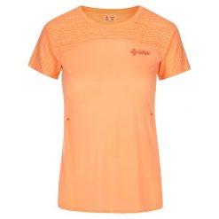 Koszulka techniczna damska Kilpi AMELI-W. Brązowe t-shirty sportowe Kilpi, s, bez wzorów, z materiału, bez ramiączek, do biegania. Za 112.21 zł.
