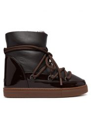 Inuikii Śniegowce Gloss Wedge 1001.004.0052.150 Brązowy. Brązowe śniegowce Inuikii, bez wzorów, ze skóry, bez zapięcia. Za 1,329.00 zł.
