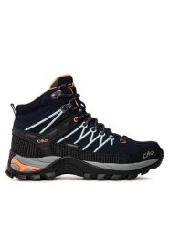 CMP Trekkingi Rigel Mid Wmn Trekking Shoes Wp 3Q12946 Granatowy. Niebieskie buty trekkingowe CMP, z nubiku, bez zapięcia. Za 379.99 zł.