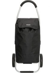 Beagles Wózek w kolorze czarnym na zakupy - 30 x 58 x 24 cm rozmiar: onesize. Czarne shopper bag Beagles, bez wzorów, z materiału, bez dodatków. Za 173.99 zł.