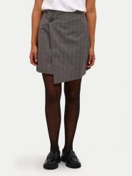 Kaffe Spódnica mini Dori 10508980 Szary Regular Fit. Szare spódnice Kaffe, bez wzorów, z syntetyku, mini. Za 169.99 zł.