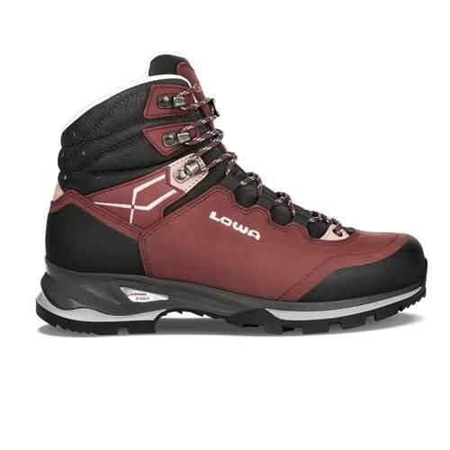 Buty trekkingowe damskie Lowa Lady Light LL. Czerwone buty trekkingowe Lowa, bez wzorów, z gumy, za kostkę, bez zapięcia, trekkingowe. Za 1,549.99 zł.
