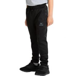 Spodnie treningowe juniorskie Erima Training Pants. Czarne spodnie dresowe Erima, bez wzorów. Za 180.50 zł.