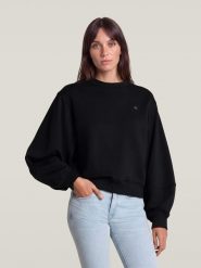 G-Star Bluza w kolorze czarnym rozmiar: XXL. Czarne bluzy G-Star, xxl, bez wzorów, retro, bez ramiączek, bez kaptura. Za 334.95 zł.