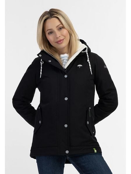 Schmuddelwedda Kurtka zimowa w kolorze czarnym rozmiar: L. Czarne kurtki Schmuddelwedda, na zimę, l, bez wzorów, z puchu, bez kaptura. Za 547.77 zł.