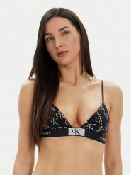 Calvin Klein Underwear Biustonosz braletka 000QF7217E Czarny. Czarne biustonosze Calvin Klein Underwear, bez wzorów, z bawełny. Za 89.99 zł.