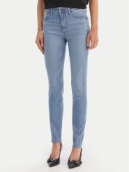 Guess Jeans Jeansy W5YA92 D7043 Niebieski Slim Fit. Niebieskie jeansy Guess Jeans, z aplikacjami, z jeansu. Za 379.99 zł.