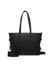 Valentino Torebka Samba Re VBS8ZG01 Czarny. Czarne torebki klasyczne Valentino, bez wzorów, ze skóry, bez dodatków. Za 439.99 zł.