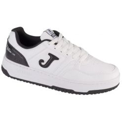 Buty Joma C.Platea Low Lady 2401 CPLALW2401 białe. Białe buty treningowe bez wzorów, z gumy, bez zapięcia, na fitness i siłownię. Za 283.43 zł.