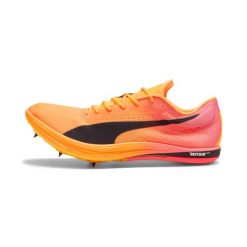 Buty sportowe Puma Evospeed Nitro Elite 2. Brązowe buty do biegania Puma, bez wzorów, bez zapięcia, do biegania. W wyprzedaży za 474.60 zł.