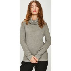 Medicine - Sweter Basic. Szare swetry MEDICINE, z bawełny, z krótkim rękawem. W wyprzedaży za 71.90 zł.