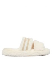 Tommy Hilfiger Kapcie Hilfiger Fur Slipper FW0FW08854 Biały. Białe kapcie Tommy Hilfiger, bez wzorów, z materiału. Za 199.99 zł.