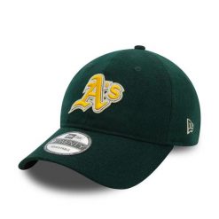 Czapka z daszkiem Oakland Athletics MLB Melton 9Twenty. Zielone czapki z daszkiem New Era, bez wzorów. Za 132.30 zł.