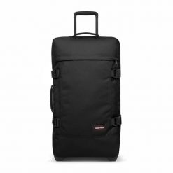 Torba podróżna Eastpak Tranverz M. Czarne torby podróżne Eastpak, bez wzorów, z materiału, duże. Za 777.50 zł.