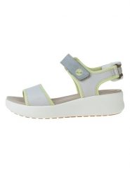 Timberland Sandały "LA Wind" w kolorze szarym rozmiar: 38,5. Szare sandały Timberland, bez wzorów, z materiału, klasyczne, z otwartym noskiem, bez obcasa, bez zapięcia. Za 169.26 zł.