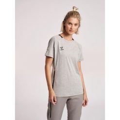 Koszulka damska Hummel Cima Xk. Szare t-shirty sportowe Hummel, l, bez wzorów, z bawełny, bez ramiączek. Za 178.00 zł.
