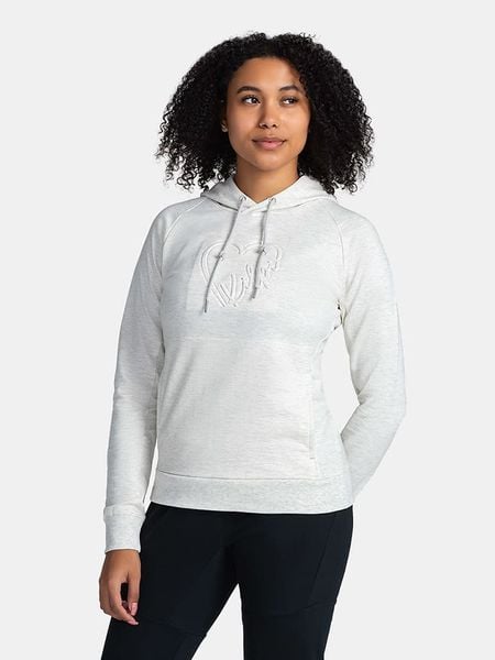 Kilpi Bluza "Sohey" w kolorze białym rozmiar: 36. Białe bluzy Kilpi, bez wzorów, z bawełny, bez ramiączek, z kapturem. Za 105.14 zł.