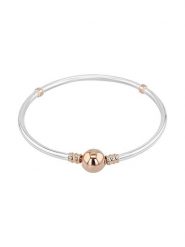 CHARM'S Pozłacana bransoletka z elementem ozdobnym rozmiar: onesize. Szare bransoletki CHARM'S, pozłacane. Za 197.95 zł.