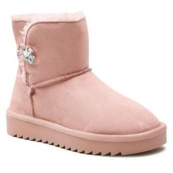 Śniegowce Jenny Fairy. Czerwone śniegowce Jenny Fairy, bez wzorów, bez zapięcia. Za 149.99 zł.