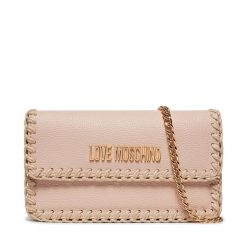Torebka LOVE MOSCHINO. Czerwone kopertówki Love Moschino, bez wzorów, wizytowe, bez dodatków. Za 449.99 zł.